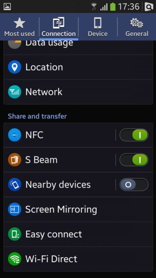 Tizen手机截图界面欣赏