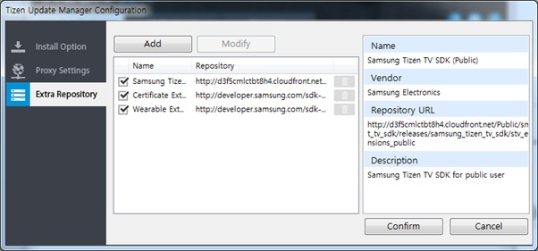 Tizen Extension SDKs
