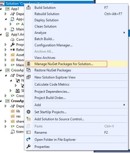 VisualStudio 2017