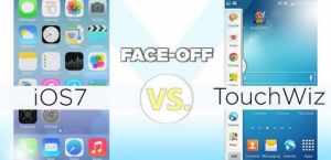 苹果iOS 7、三星TouchWiz界面PK 三星总分小胜